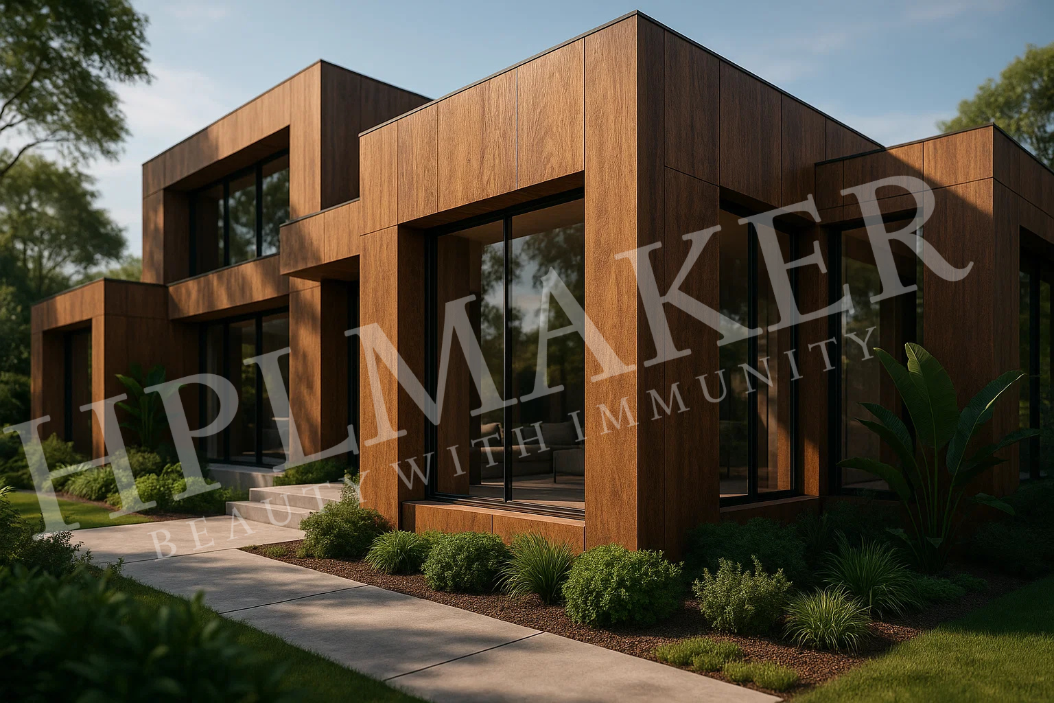 hpl maker modern villa