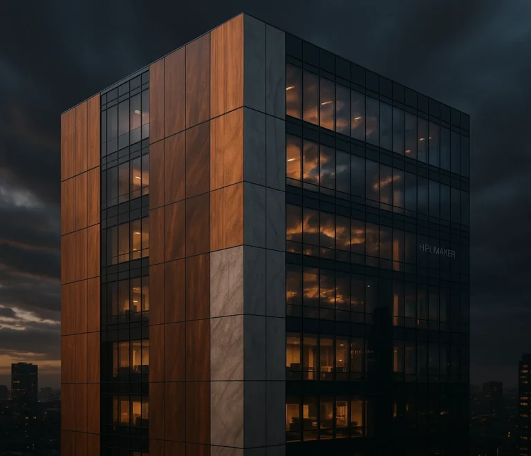 hpl maker for commercial buildings