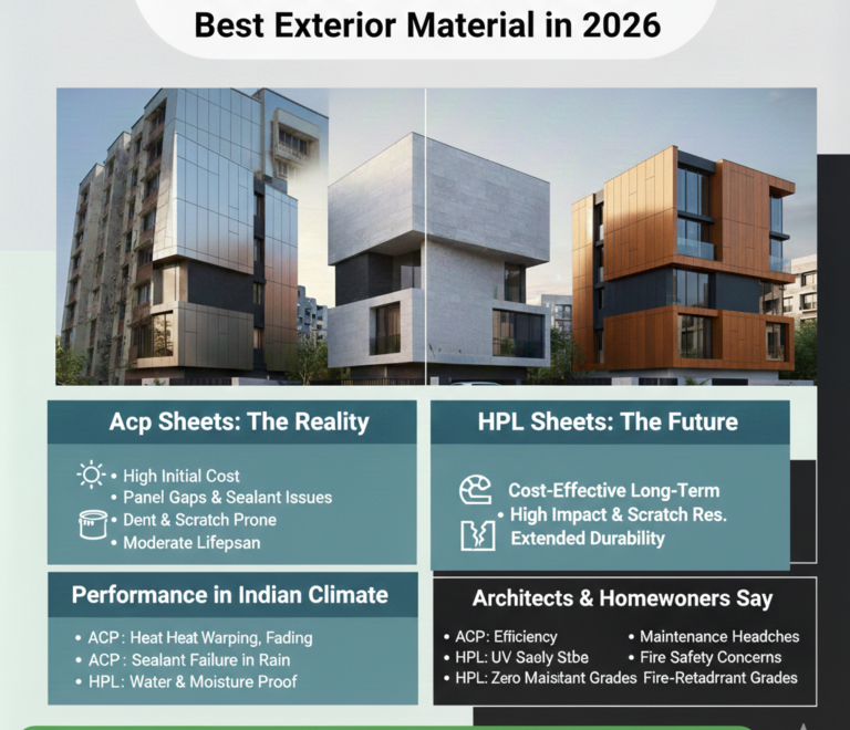 HPL sheets vs ACP sheets