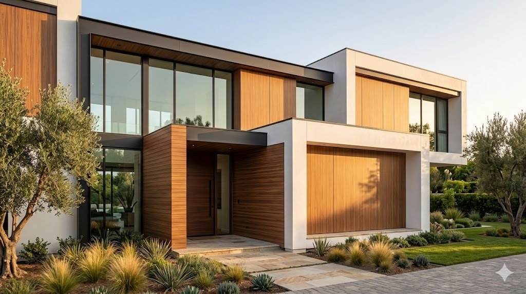 HPLMaker premium HPL sheets used for modern building exterior cladding