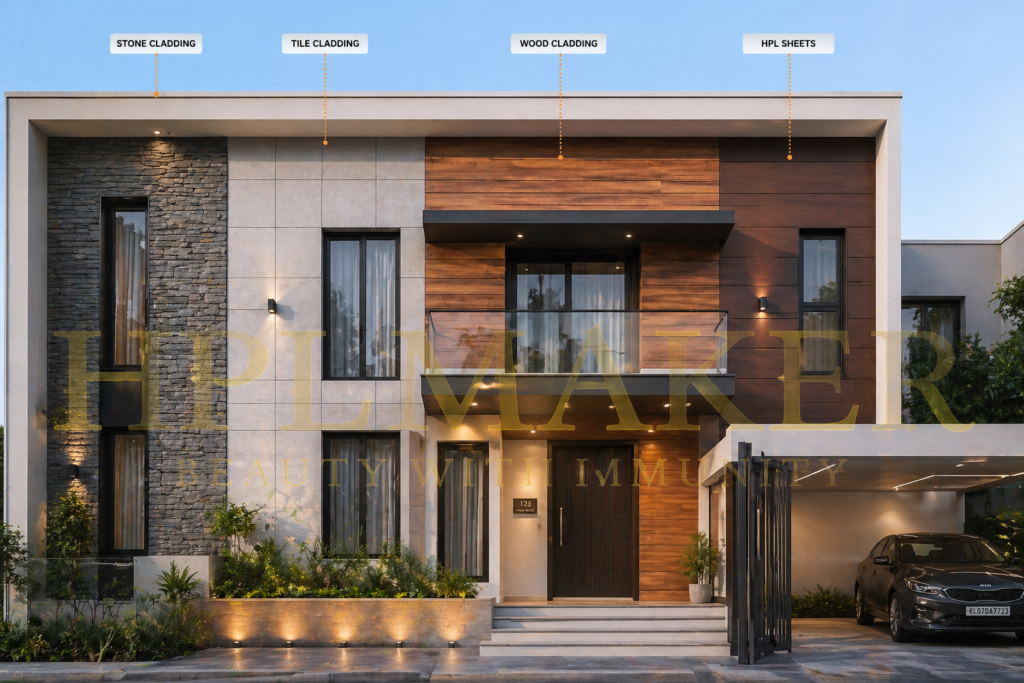 Top 7 Exterior Cladding Materials for Indian Homes (2026)
