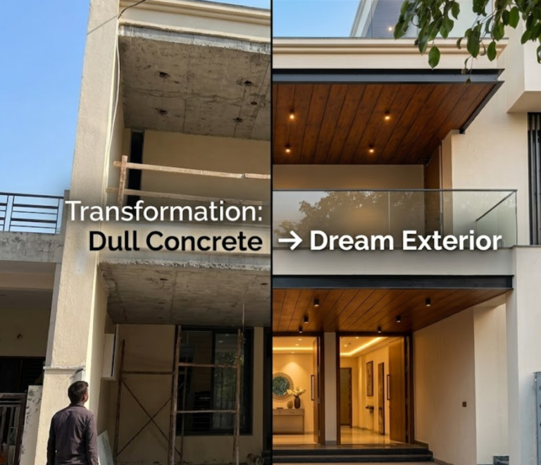 Wood Finish HPL Sheets Exterior Ceiling HPL